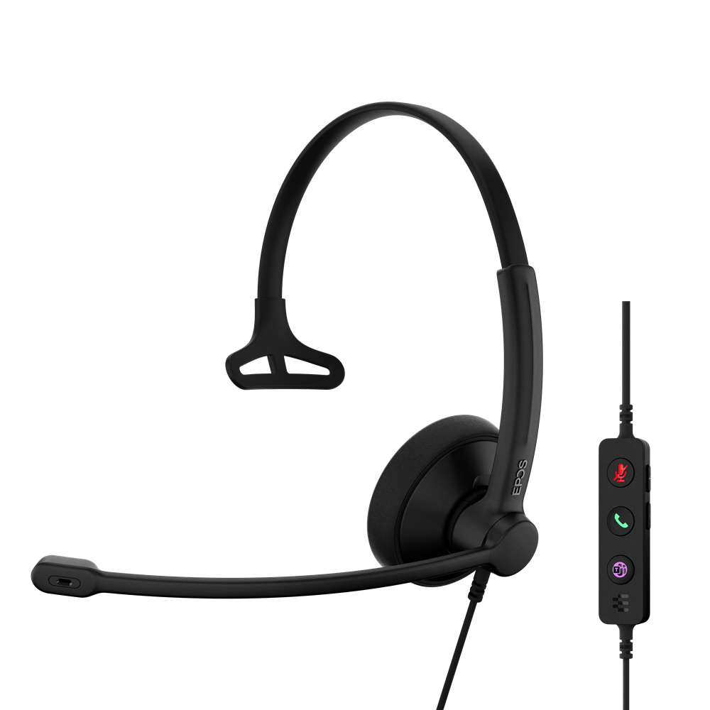 EPOS 1001419 hoofdtelefoon/headset Bedraad Hoofdband Kantoor/callcenter USB Type-C / USB Type-A Zwart EPOS 1001419 hoofdtelefoon/headset Bedraad Hoofdband Kantoor/callcenter USB Type-C / USB Type-A Zwart