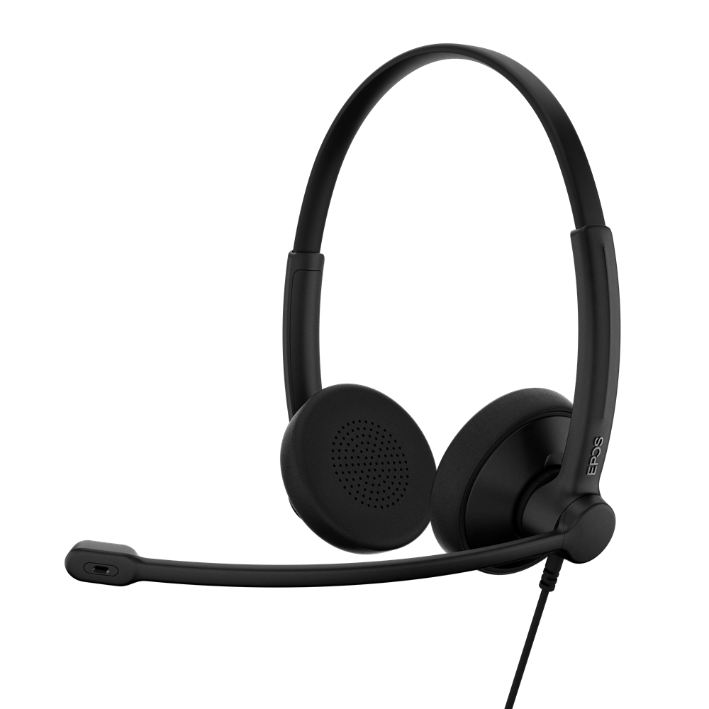 EPOS IMPACT 100 Headset Bedraad Hoofdband Kantoor/callcenter USB Type-C / USB Type-A Zwart EPOS IMPACT 100 Headset Bedraad Hoofdband Kantoor/callcenter USB Type-C / USB Type-A Zwart