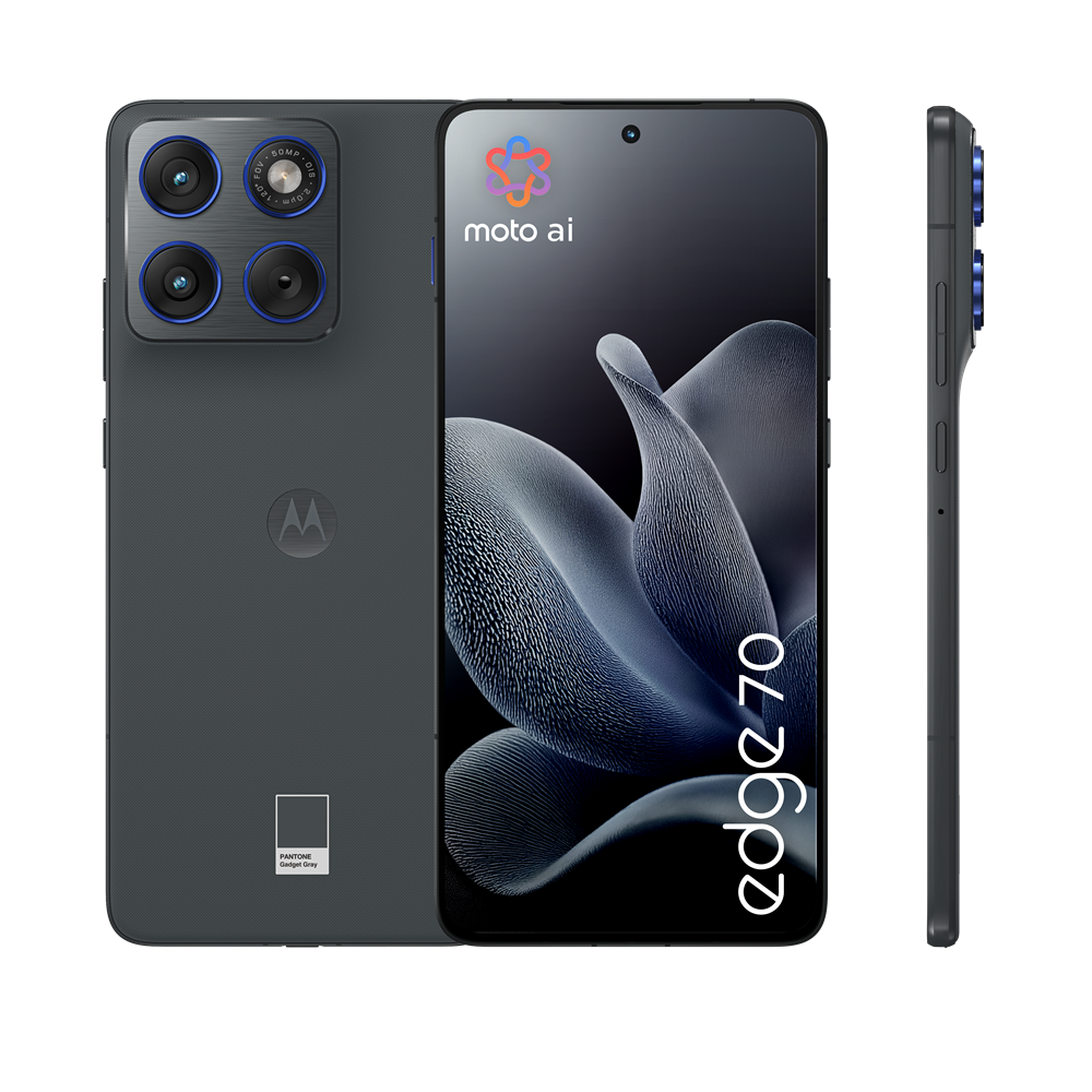 Motorola edge 70 17 cm (6.7") Dual SIM Android 16.0 5G USB Type-C 12 GB 512 GB 4800 mAh Grijs