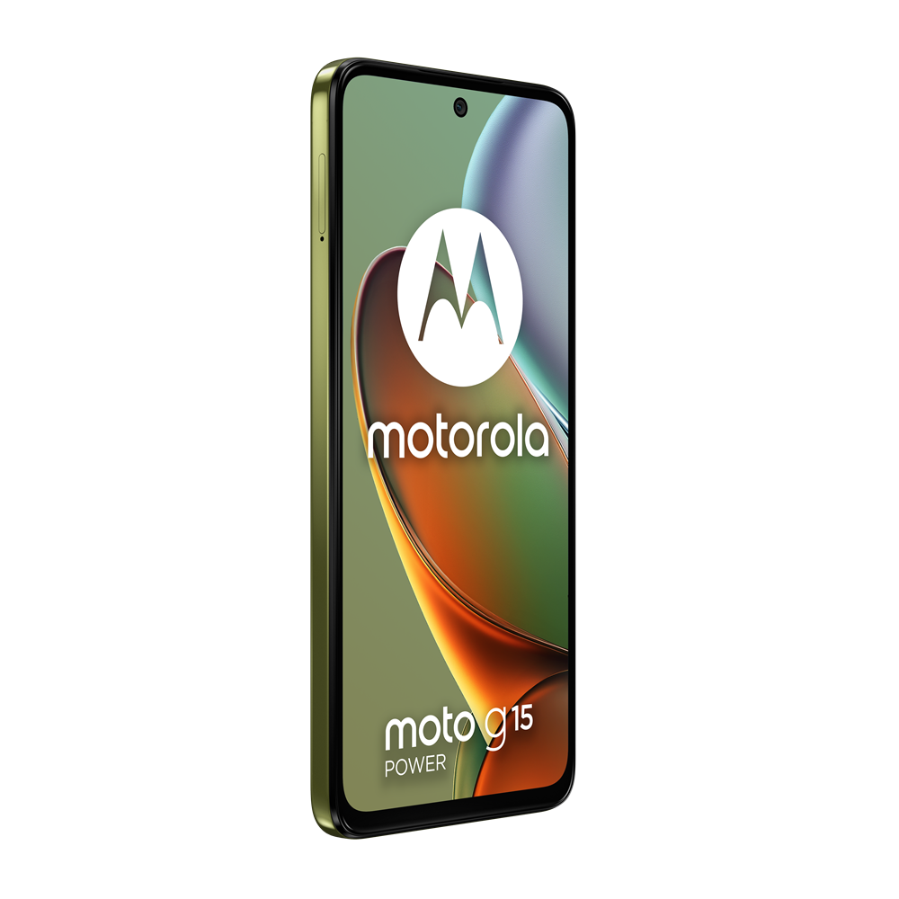 Motorola moto g15 power 17,1 cm (6.72") Dual SIM Android 15 4G USB Type-C 8 GB 256 GB 6000 mAh Groen Motorola moto g15 power 17,1 cm (6.72") Dual SIM Android 15 4G USB Type-C 8 GB 256 GB 6000 mAh Groen