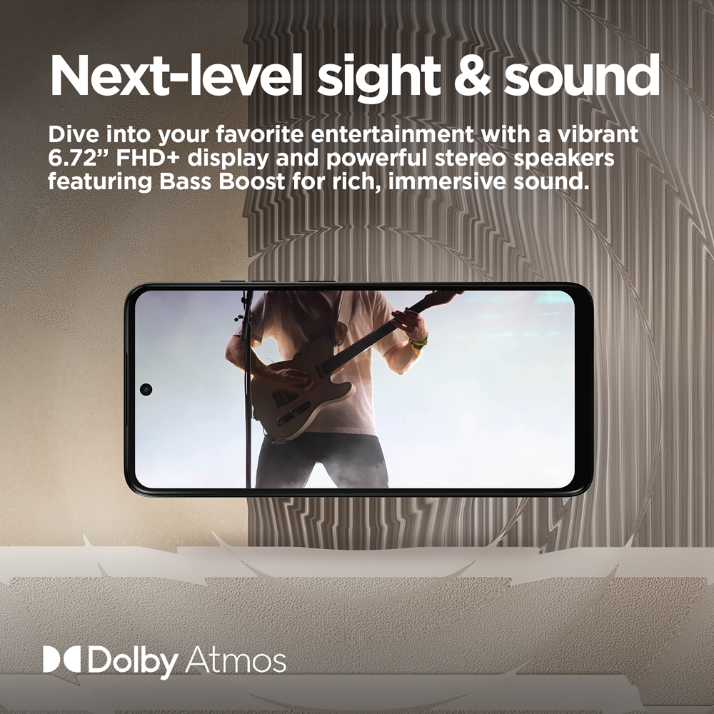 Motorola moto g15 power 17,1 cm (6.72") Dual SIM Android 15 4G USB Type-C 8 GB 256 GB 6000 mAh Groen Motorola moto g15 power 17,1 cm (6.72") Dual SIM Android 15 4G USB Type-C 8 GB 256 GB 6000 mAh Groen