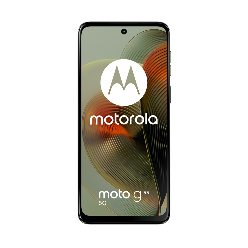 Motorola moto g55 5G 16,5 cm (6.49") Dual SIM Android 14 USB Type-C 8 GB 256 GB 5000 mAh Groen Motorola moto g55 5G 16,5 cm (6.49") Dual SIM Android 14 USB Type-C 8 GB 256 GB 5000 mAh Groen