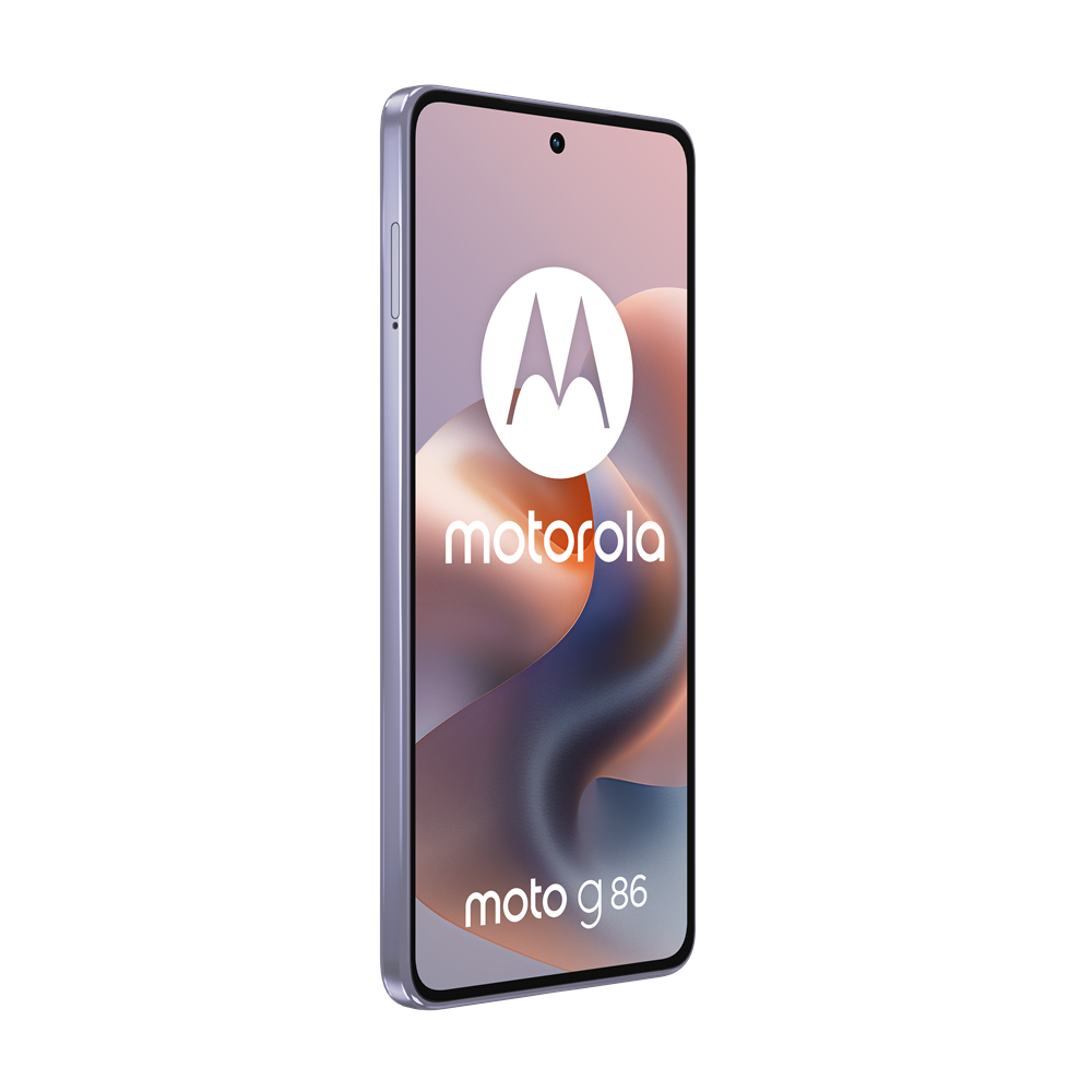Motorola moto g86 5G 16,9 cm (6.67") Dual SIM Android 15 USB Type-C 8 GB 256 GB 5200 mAh Lila Motorola moto g86 5G 16,9 cm (6.67") Dual SIM Android 15 USB Type-C 8 GB 256 GB 5200 mAh Lila