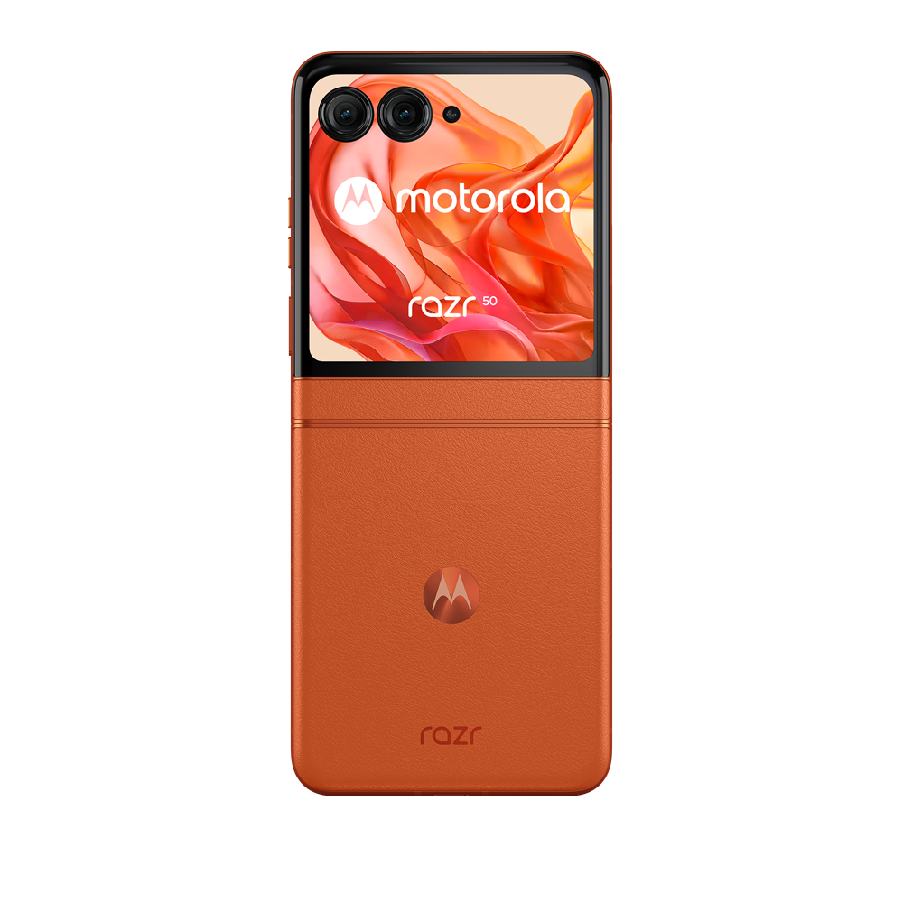 Motorola razr 50 17,5 cm (6.9") Dual SIM Android 14 5G USB Type-C 8 GB 256 GB 4200 mAh Oranje Motorola razr 50 17,5 cm (6.9") Dual SIM Android 14 5G USB Type-C 8 GB 256 GB 4200 mAh Oranje