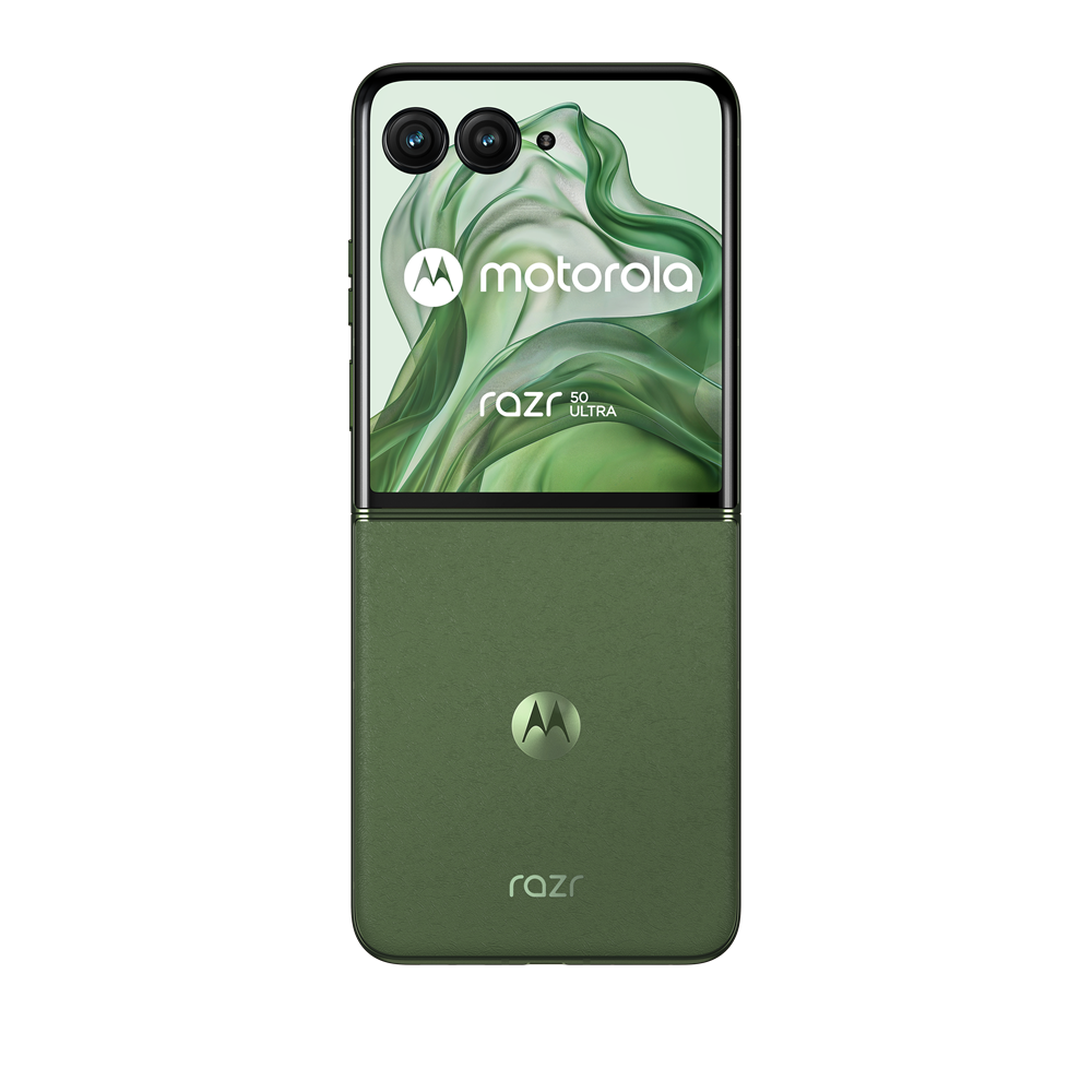 Motorola razr 50 Ultra 17,5 cm (6.9") Dual SIM Android 14 5G USB Type-C 12 GB 512 GB 4000 mAh Groen Motorola razr 50 Ultra 17,5 cm (6.9") Dual SIM Android 14 5G USB Type-C 12 GB 512 GB 4000 mAh Groen
