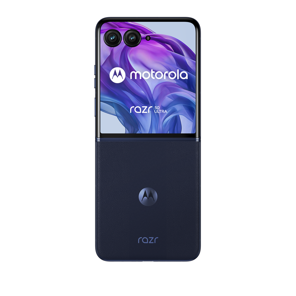 Motorola razr 50 Ultra 17,5 cm (6.9") Dual SIM Android 14 5G USB Type-C 12 GB 512 GB 4000 mAh Marineblauw Motorola razr 50 Ultra 17,5 cm (6.9") Dual SIM Android 14 5G USB Type-C 12 GB 512 GB 4000 mAh Marineblauw