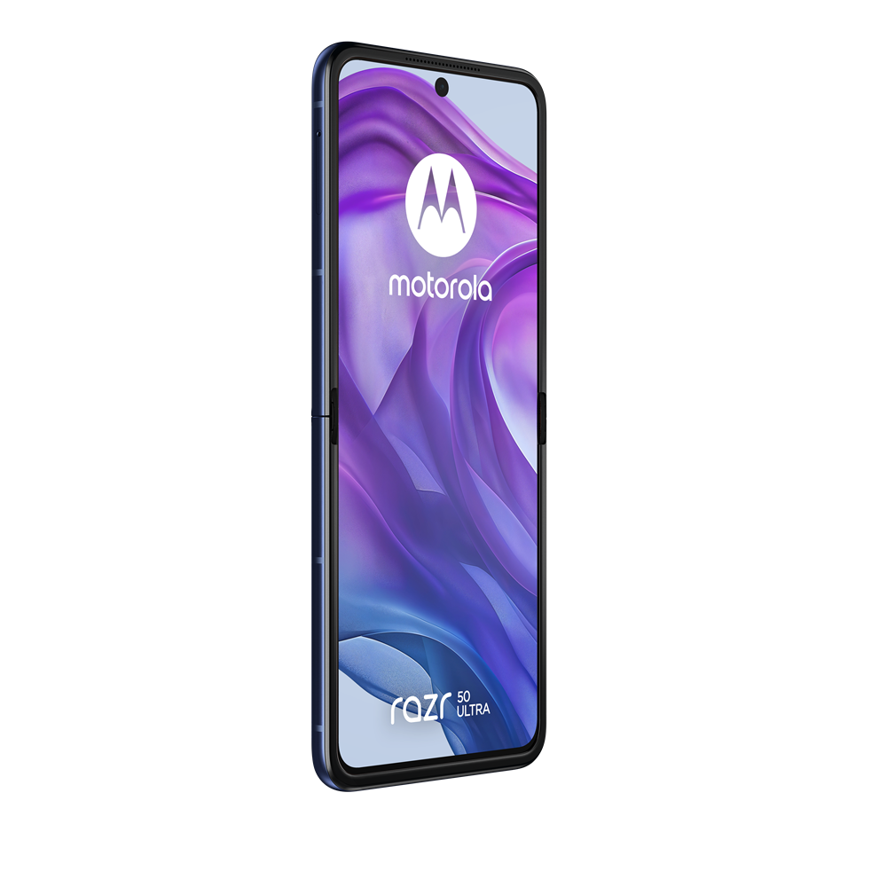 Motorola razr 50 Ultra 17,5 cm (6.9") Dual SIM Android 14 5G USB Type-C 12 GB 512 GB 4000 mAh Marineblauw Motorola razr 50 Ultra 17,5 cm (6.9") Dual SIM Android 14 5G USB Type-C 12 GB 512 GB 4000 mAh Marineblauw