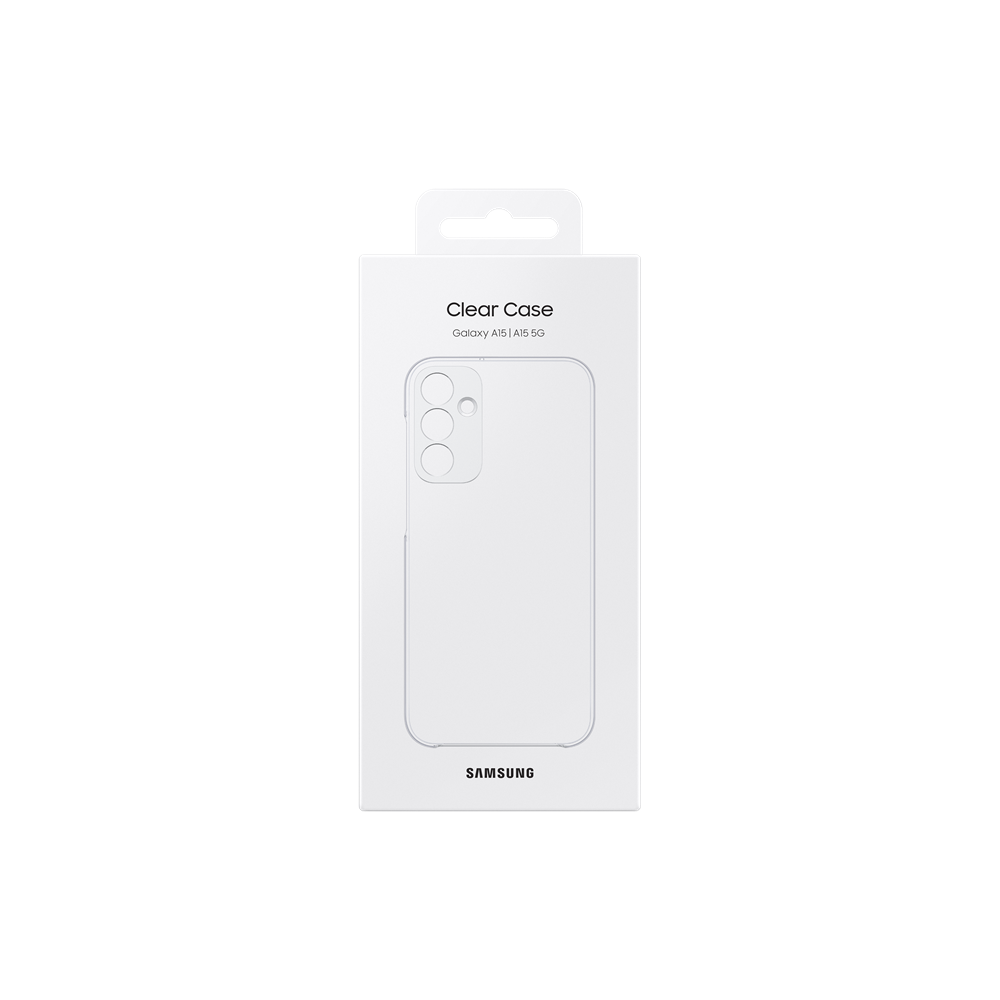 Samsung EF-QA256CTEGWW mobiele telefoon behuizingen 16,5 cm (6.5") Hoes Transparant