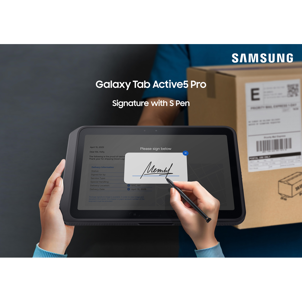 Samsung Galaxy Tab Active5 Pro Active5 Pro 5G Enterprise Edit Qualcomm Snapdragon LTE 256 GB 25.6 cm (10.1") 8 GB Wi-Fi 6 (802.11ax) Android 15 Green