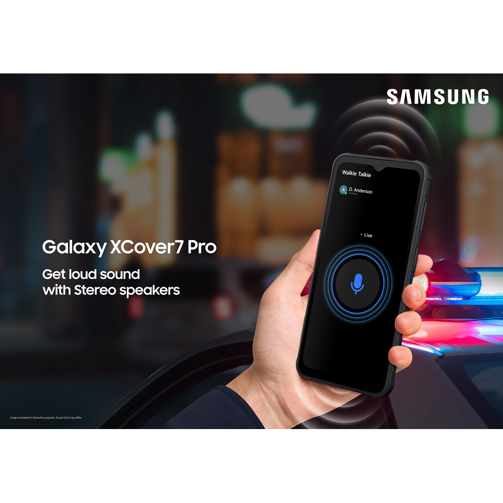 Samsung Galaxy XCover7 Pro Enterprise Edition XCover7 Pro 16.8 cm (6.6") Dual SIM Android 15 5G USB Type-C 6 GB 128 GB 4350 mAh Black Samsung Galaxy XCover7 Pro Enterprise Edition XCover7 Pro 16.8 cm (6.6") Dual SIM Android 15 5G USB Type-C 6 GB 128 GB 4350 mAh Black