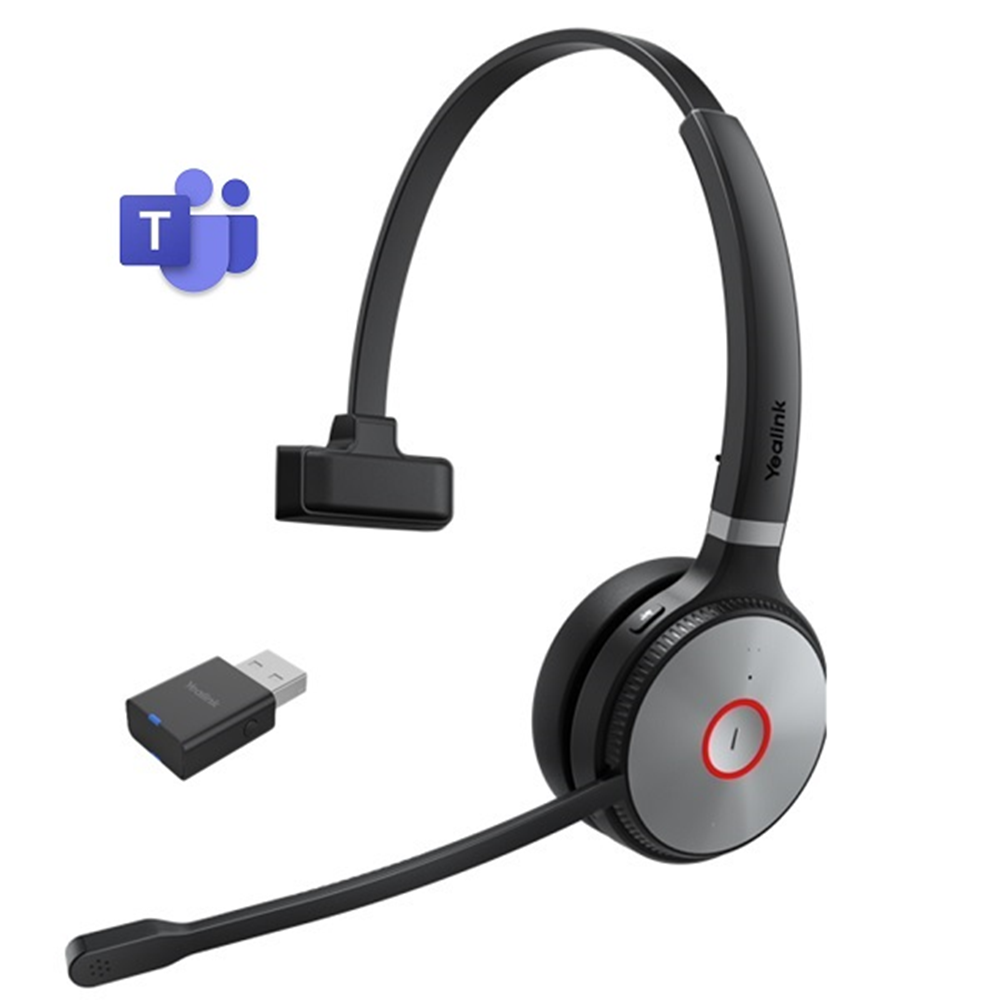 Yealink WH62 Mono Portable Teams DECT headset Yealink WH62 Mono Portable Teams DECT headset