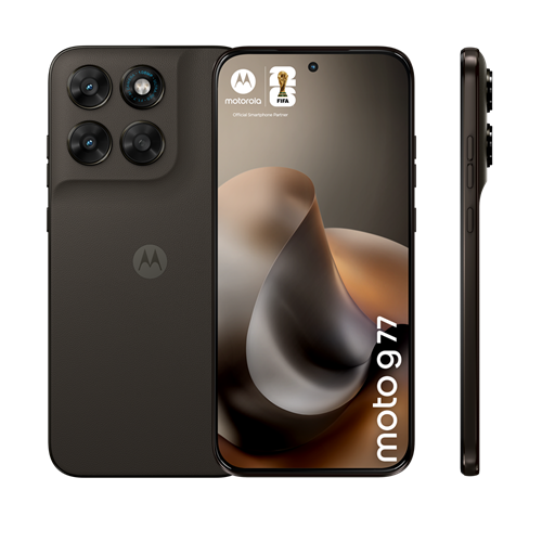 Motorola moto g77 17,3 cm (6.8") Hybride Dual SIM Android 16.0 5G USB Type-C 8 GB 256 GB 5200 mAh Zwart